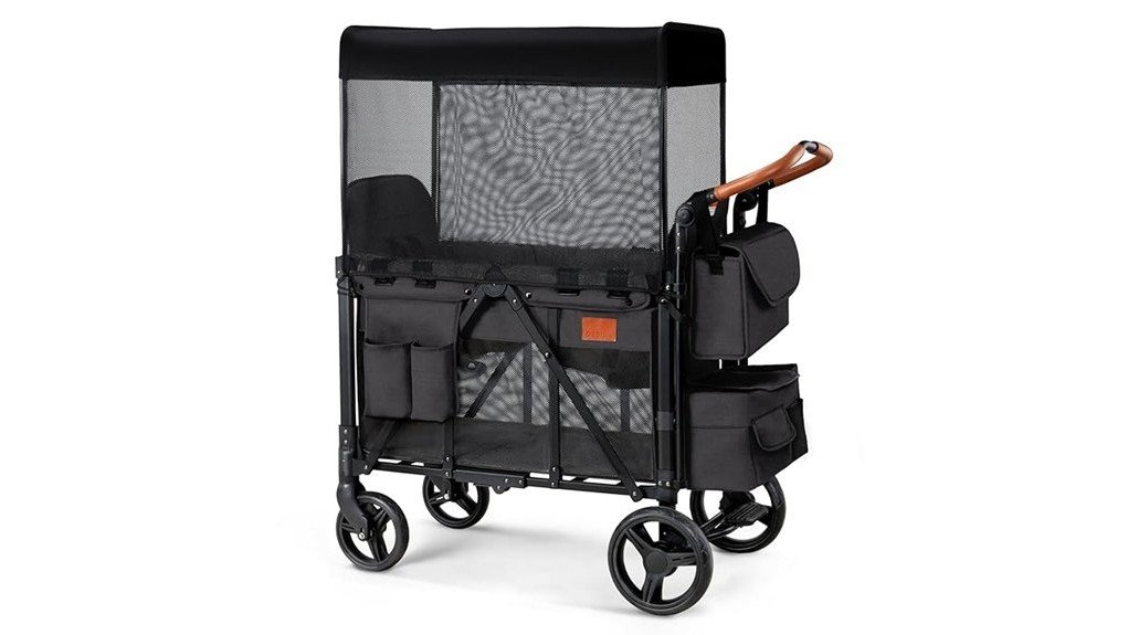two kid wagon stroller review