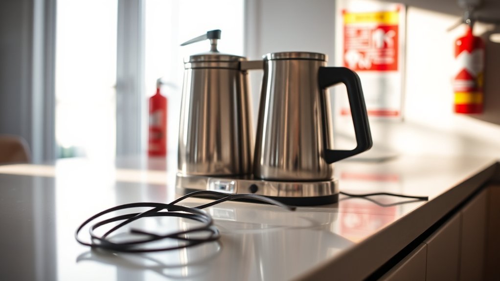 unplug appliances for safety