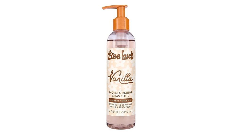 vanilla moisturizing shave oil