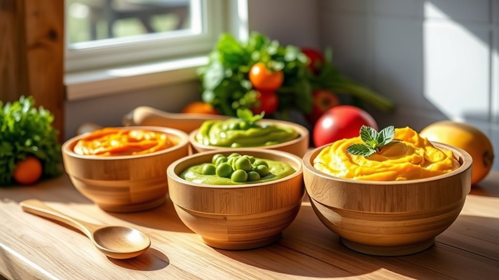 vegetarian baby puree recipes