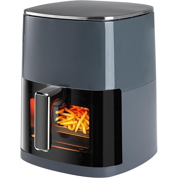 OLIXIS 6 Quart Window Air Fryer (12-in-1)