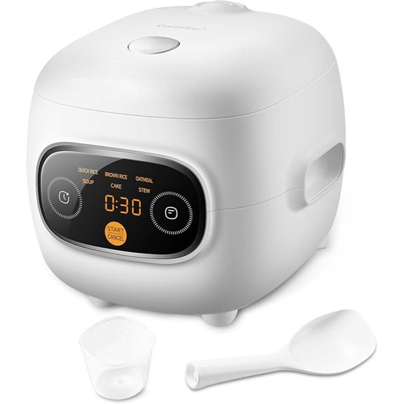 COMFEE Mini Rice Cooker with 6 Functions