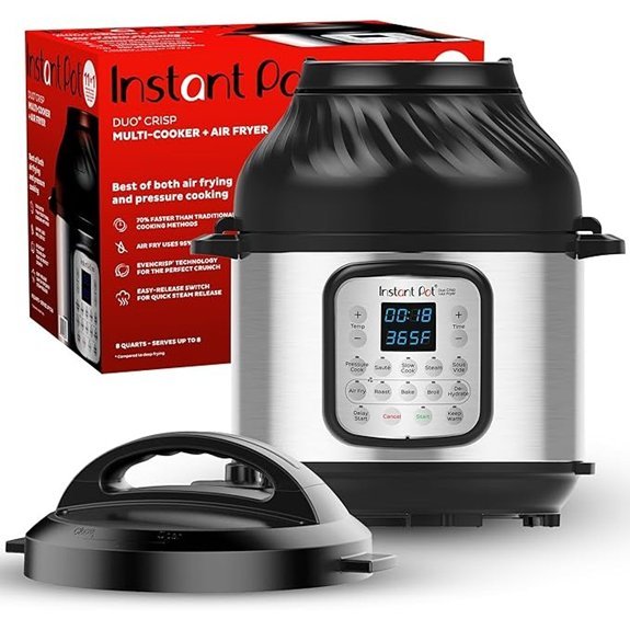Instant Pot Duo Crisp 11-in-1 Air Fryer Combo