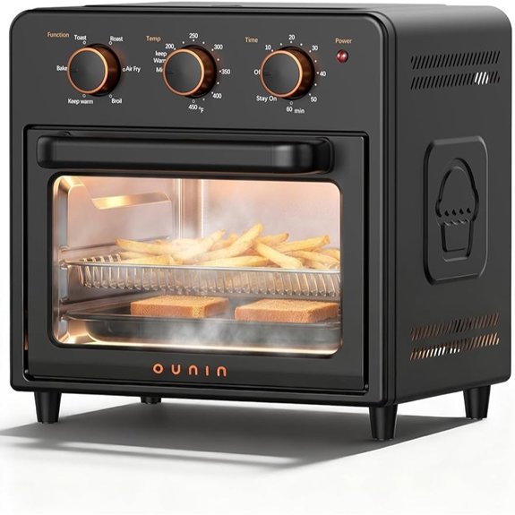 OUNIN Air Fryer & Toaster Oven 12L