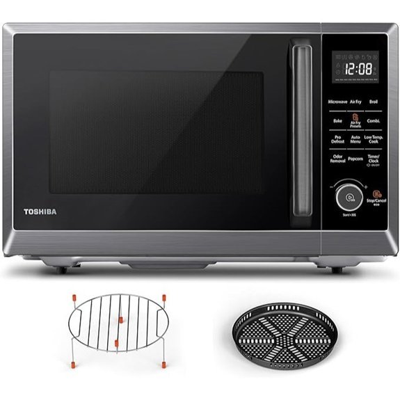 TOSHIBA 8-in-1 Air Fryer Combo Microwave Oven