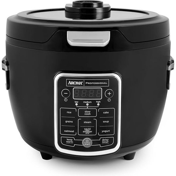 Aroma Professional Touch Multicooker with Glass Lid