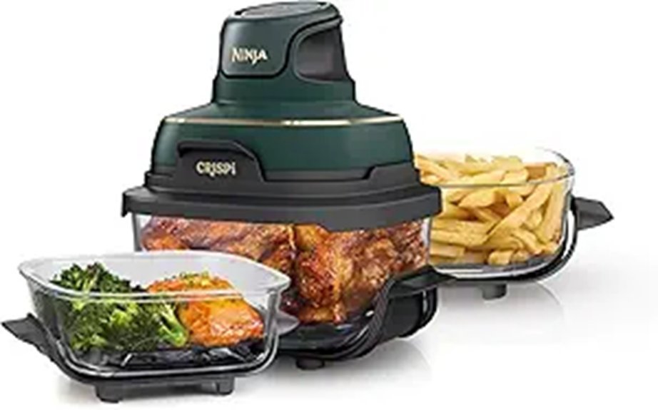 Ninja Crispi 5-in-1 Glass Air Fryer (4QT)