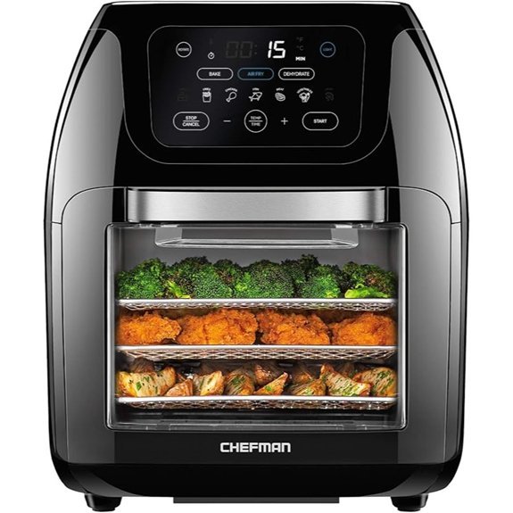 CHEFMAN Multifunctional Digital Air Fryer & Rotisserie