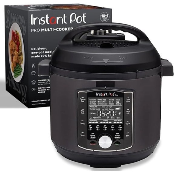 Instant Pot Pro 10-in-1 Pressure Cooker (6 Quart)
