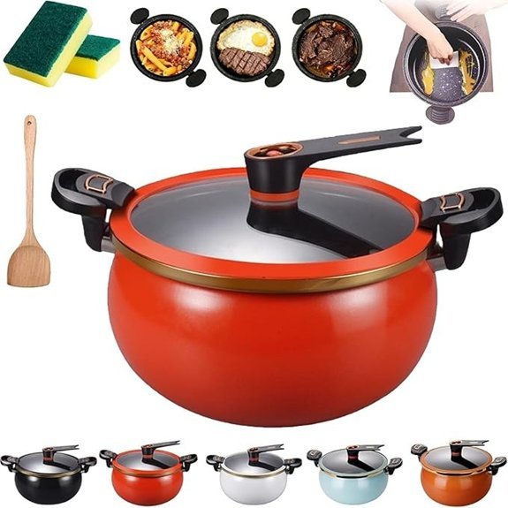 2026 Multifunctional Non-stick Pressure Cooker (10-in-1)