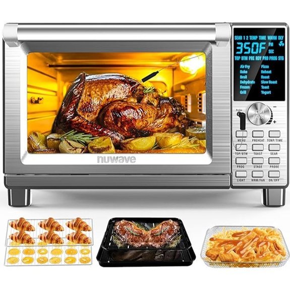 Nuwave Bravo Air Fryer Toaster Smart Oven