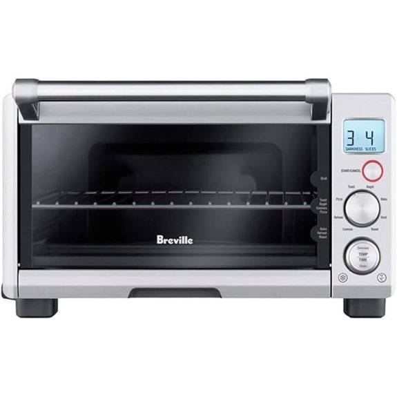 Breville Compact Smart Oven Countertop Toaster Oven