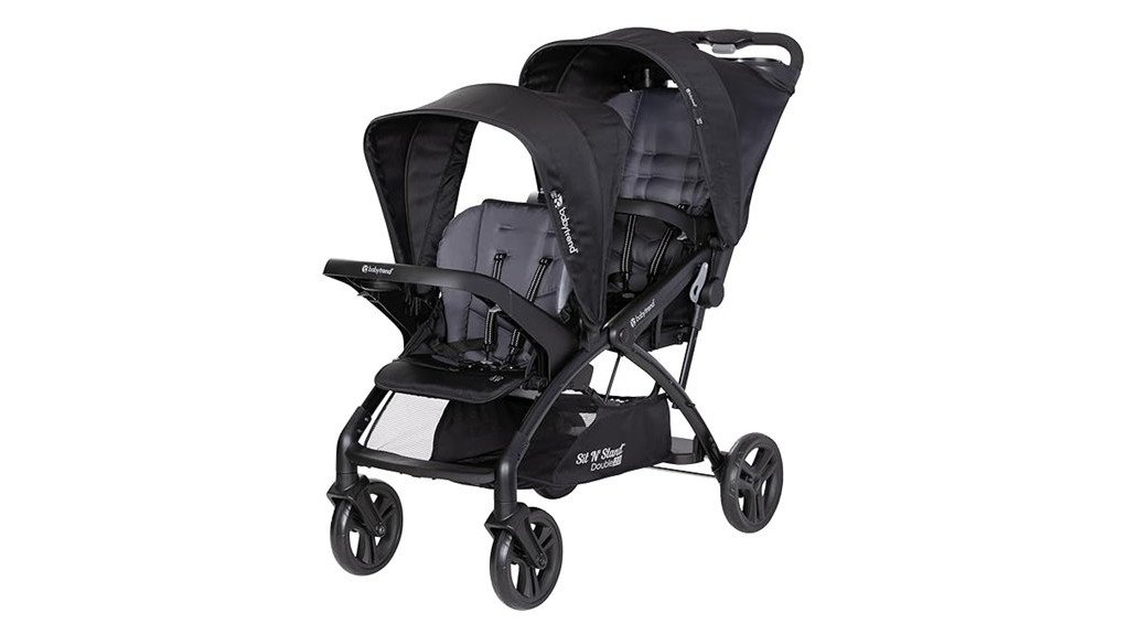 versatile double stroller design