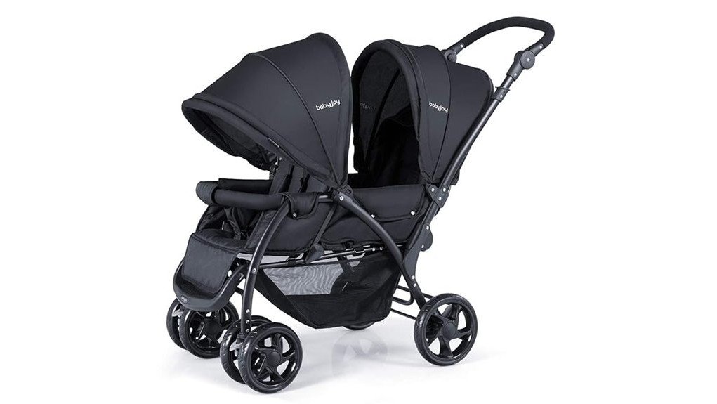 versatile double stroller option