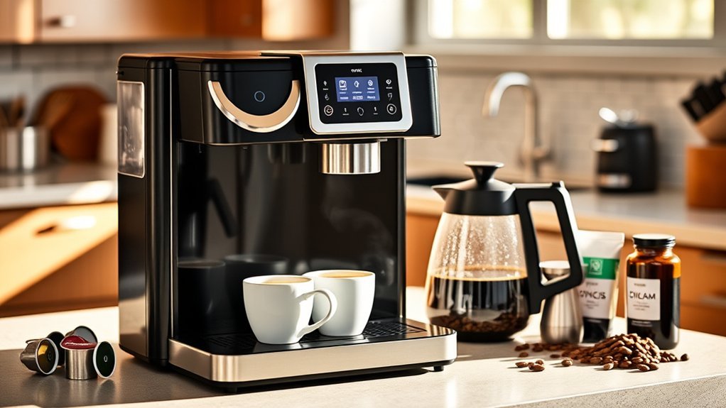 versatile dual brew convenience