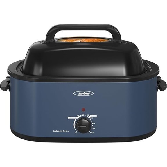 Sunvivi Electric Roaster Oven with Viewing Lid