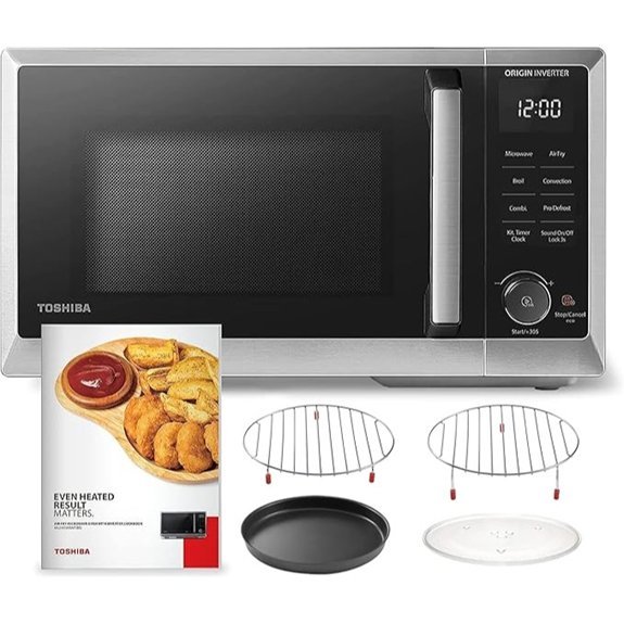 TOSHIBA 6-in-1 Inverter Countertop Microwave Oven