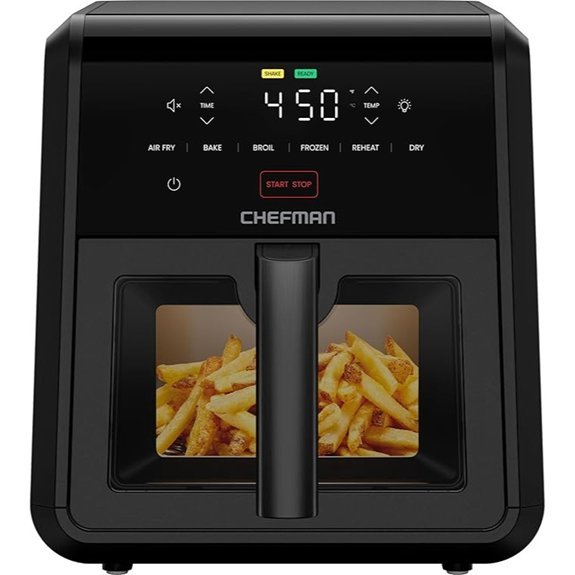 Chefman TurboFry 7-Qt Air Fryer 6-in-1