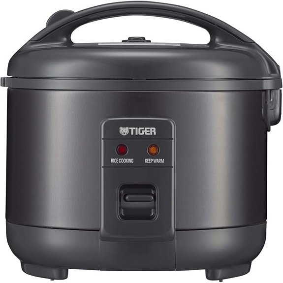 Tiger JNP-S55U Rice Cooker with Keep Warm Feature