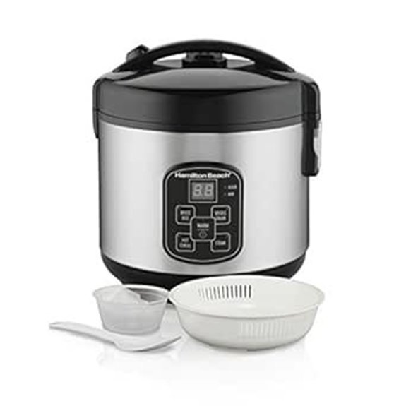 Hamilton Beach Digital Rice Cooker & Food Steamer