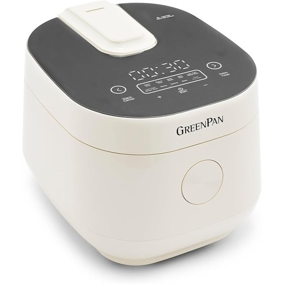 GreenPan Electric Rice Cooker with 10 Presets