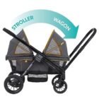 versatile stroller wagon review