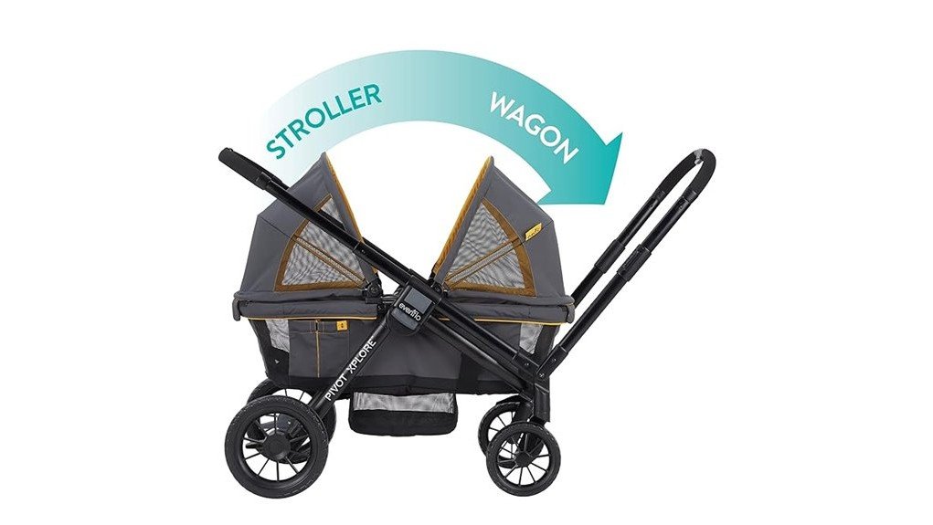 versatile stroller wagon review