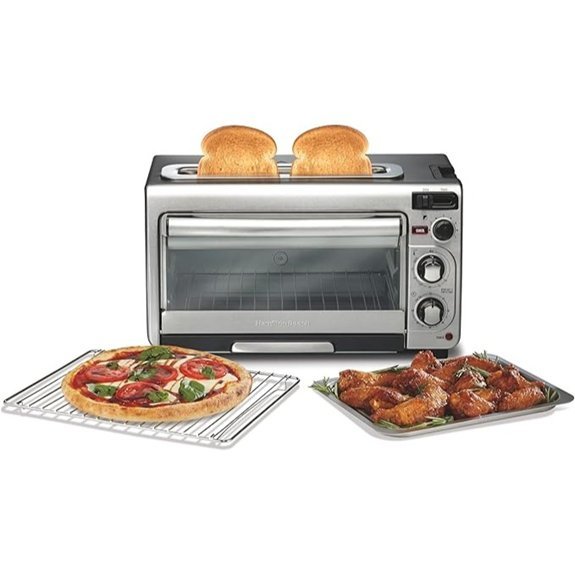 Hamilton Beach 2-in-1 Toaster Oven and Toaster