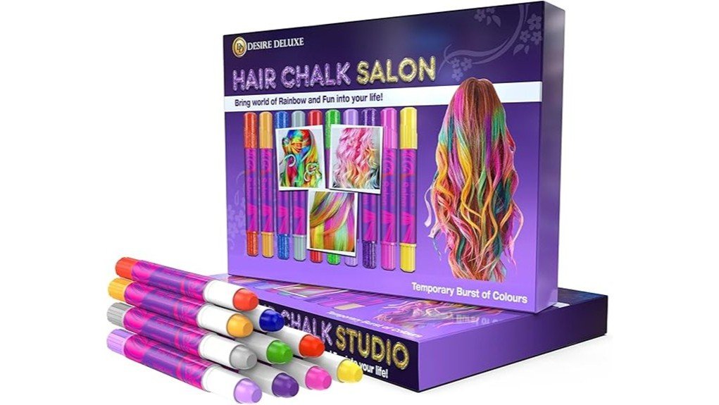 vibrant temporary hair color
