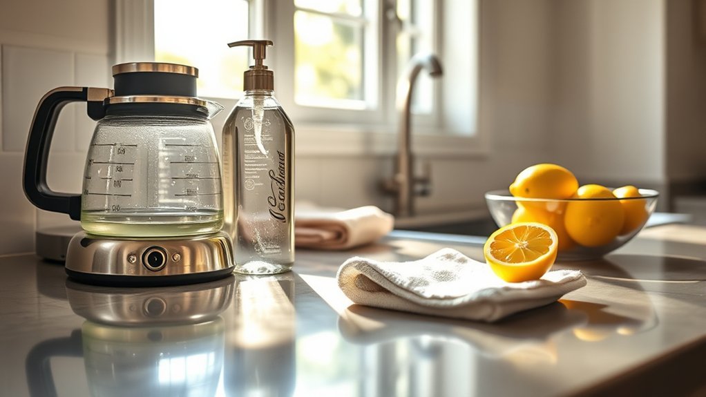 vinegar solution for cleaning