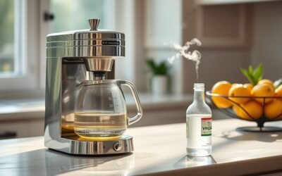 vinegar usage in coffee makers