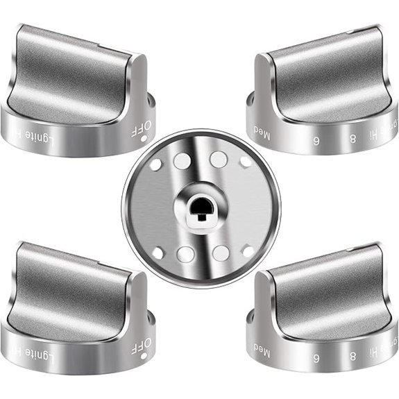 W10766544 Gas Stove Knobs Replacement for Whirlpool
