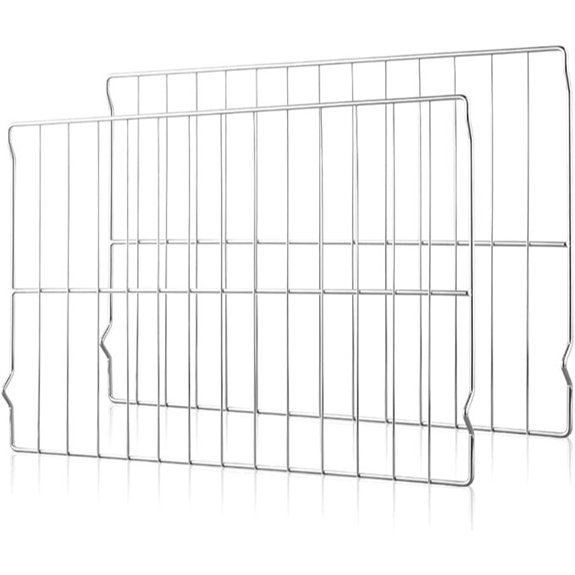 2Pcs Oven Racks W10256908 for Whirlpool and More