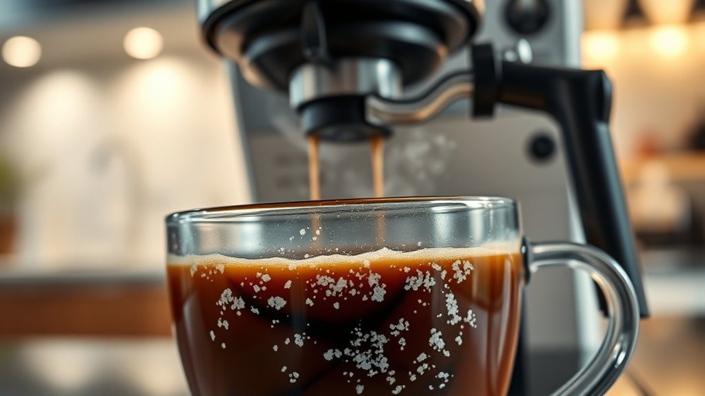 white flakes from minerals