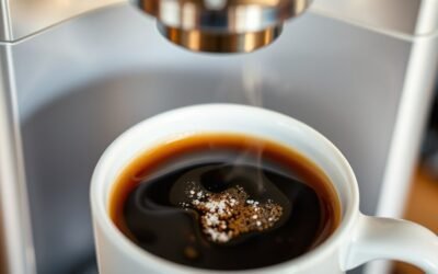 white flakes in coffee