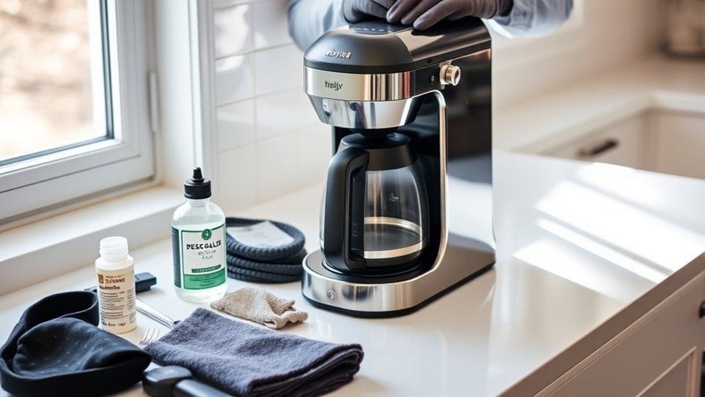 winterize coffee maker maintenance