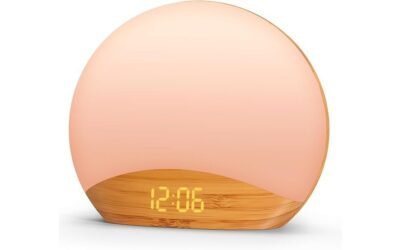 wood grain sunrise alarm