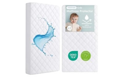 yoofoss waterproof crib protector