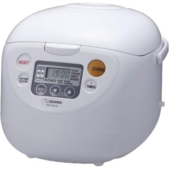 Zojirushi Micom Rice Cooker and Warmer (10-Cup/Cool White)